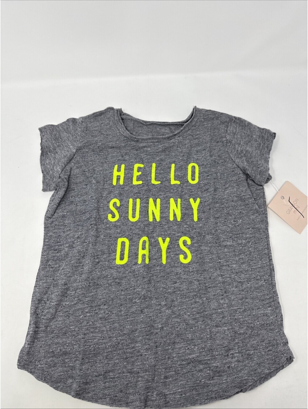 Grayson Mini Hello Sunny Days Gray T Shirt Size 5T